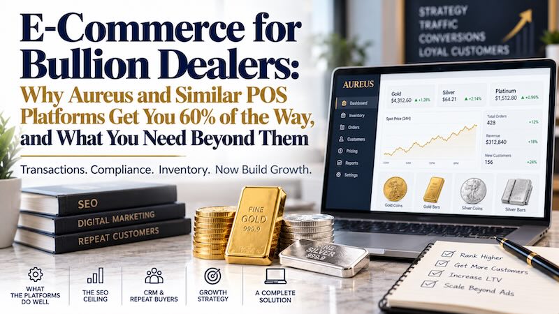 E-Commerce for Bullion Dealers - Aureus and others